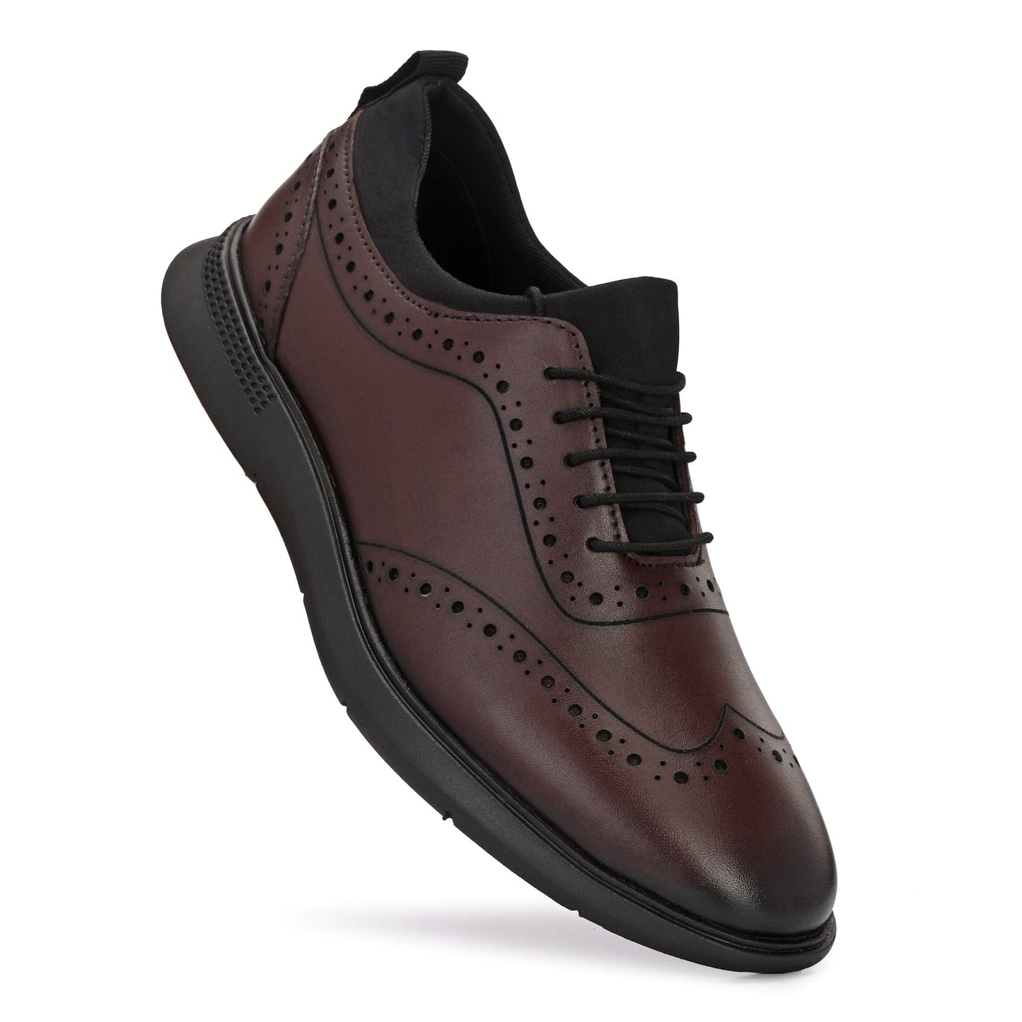 Legwork Brogue 2.0 Coffee Brown Italian Leather Shoes