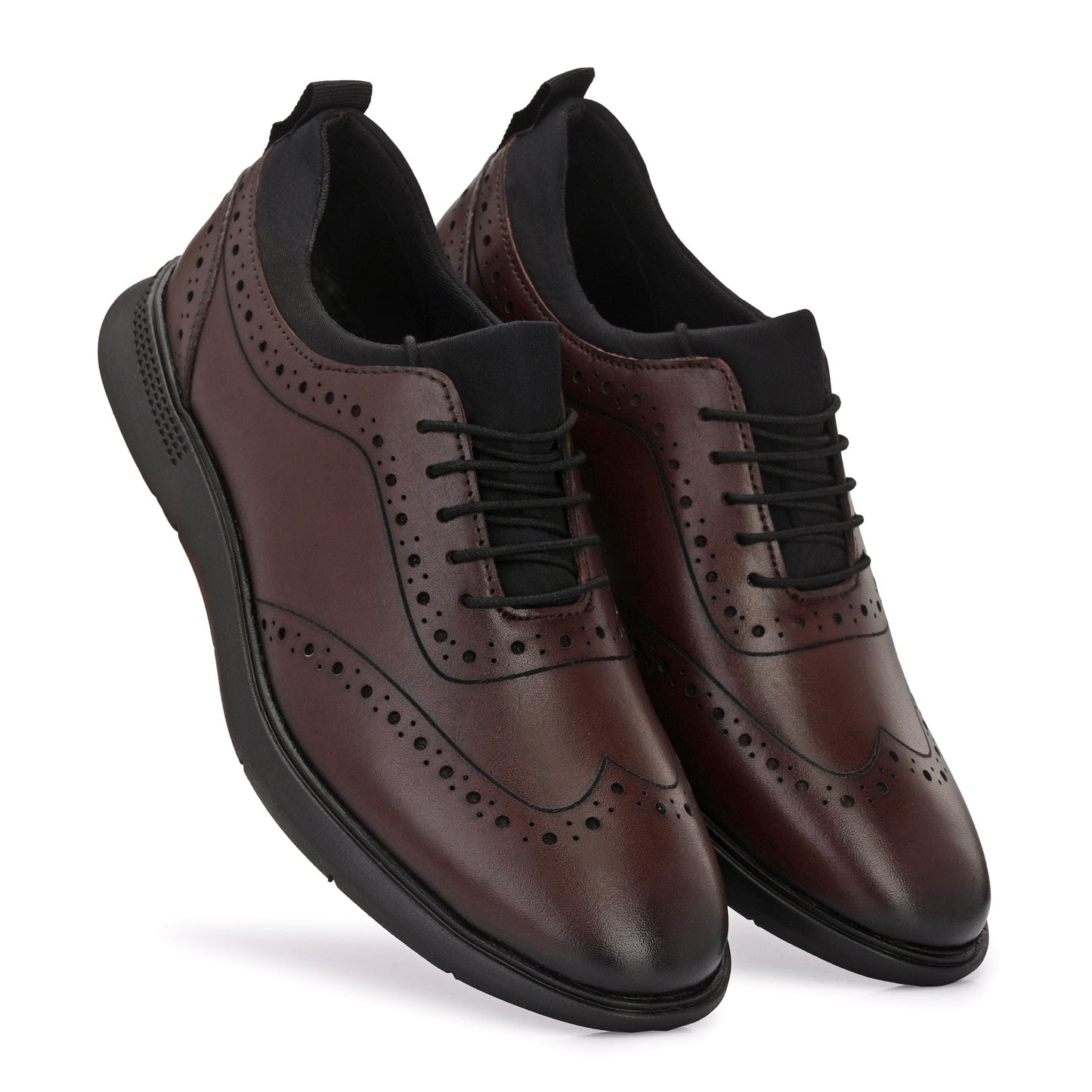 Legwork Brogue 2.0 Coffee Brown Italian Leather Shoes