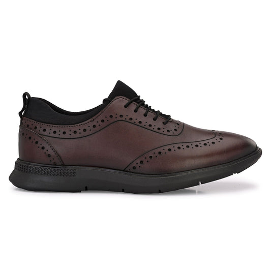 Legwork Brogue 2.0 Coffee Brown Italian Leather Shoes