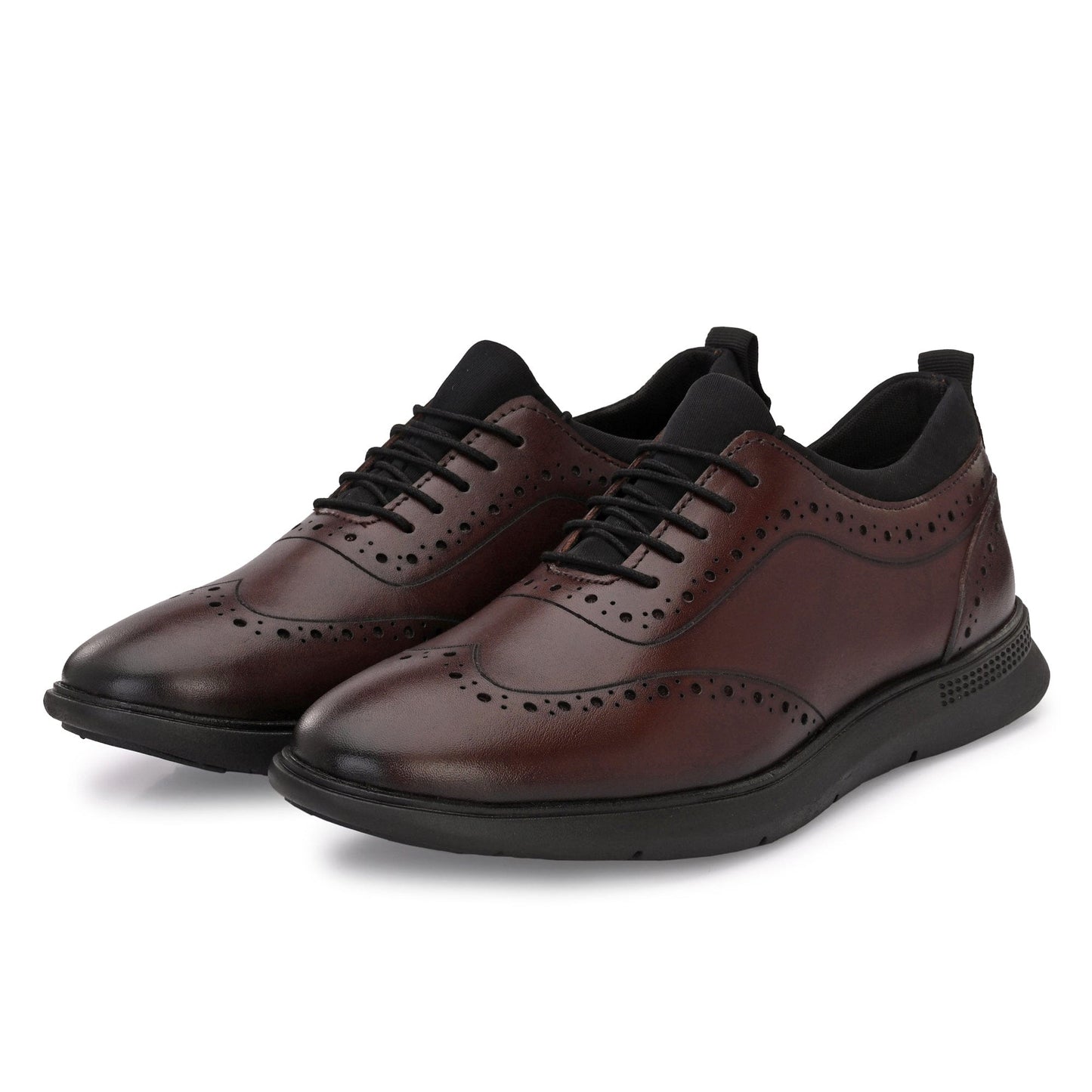 Legwork Brogue 2.0 Coffee Brown Italian Leather Shoes