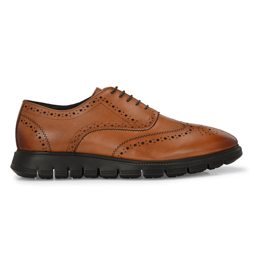 Legwork Informal Brogue 2.0 Tan – XL Extralight Edition