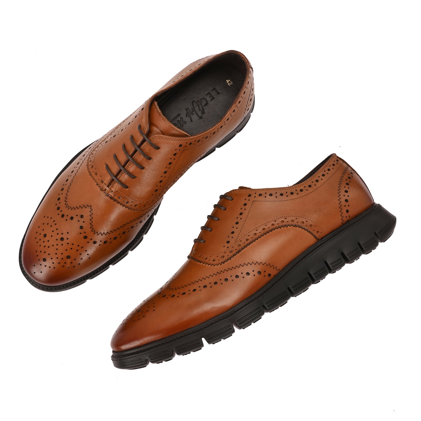 Legwork Informal Brogue 2.0 Tan – XL Extralight Edition