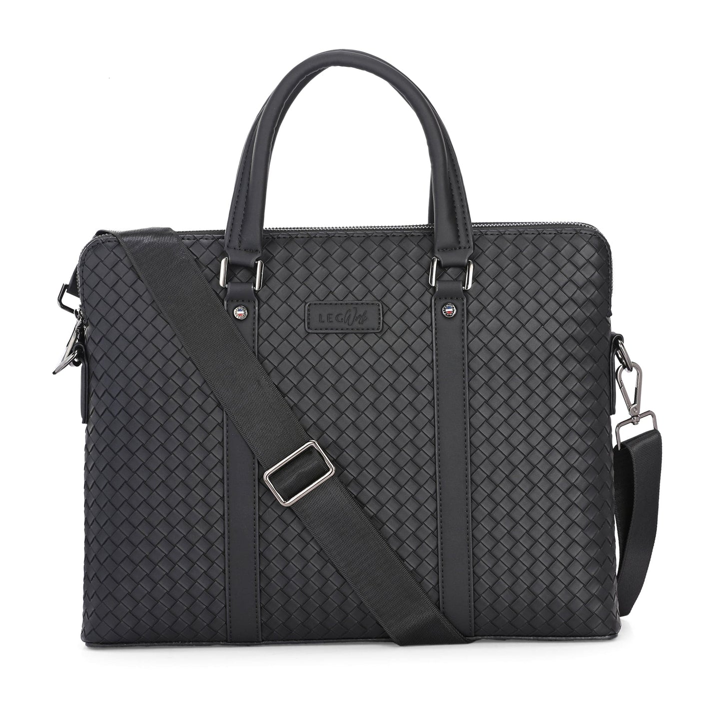 Legwork 'Prestige Weave' Laptop Briefcase