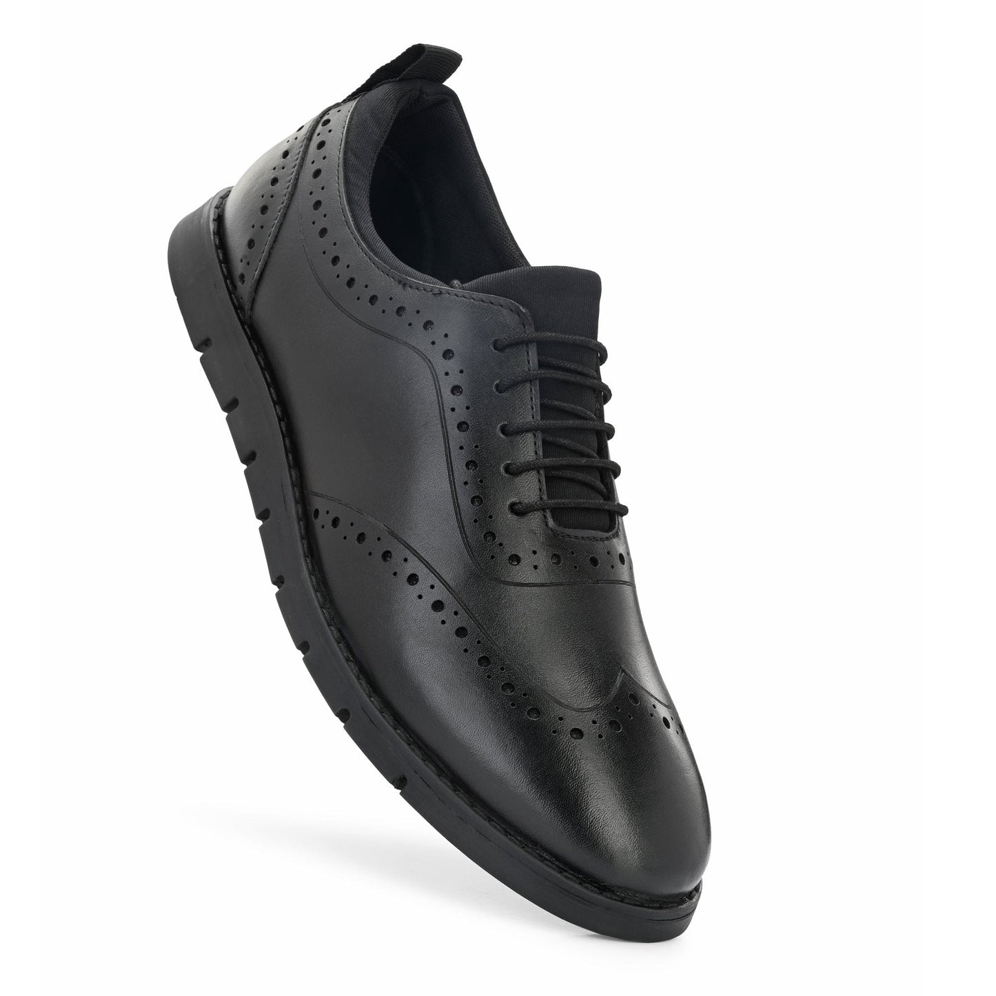 Legwork Brogue 2.1 Black Ultra Italian Leather Shoes