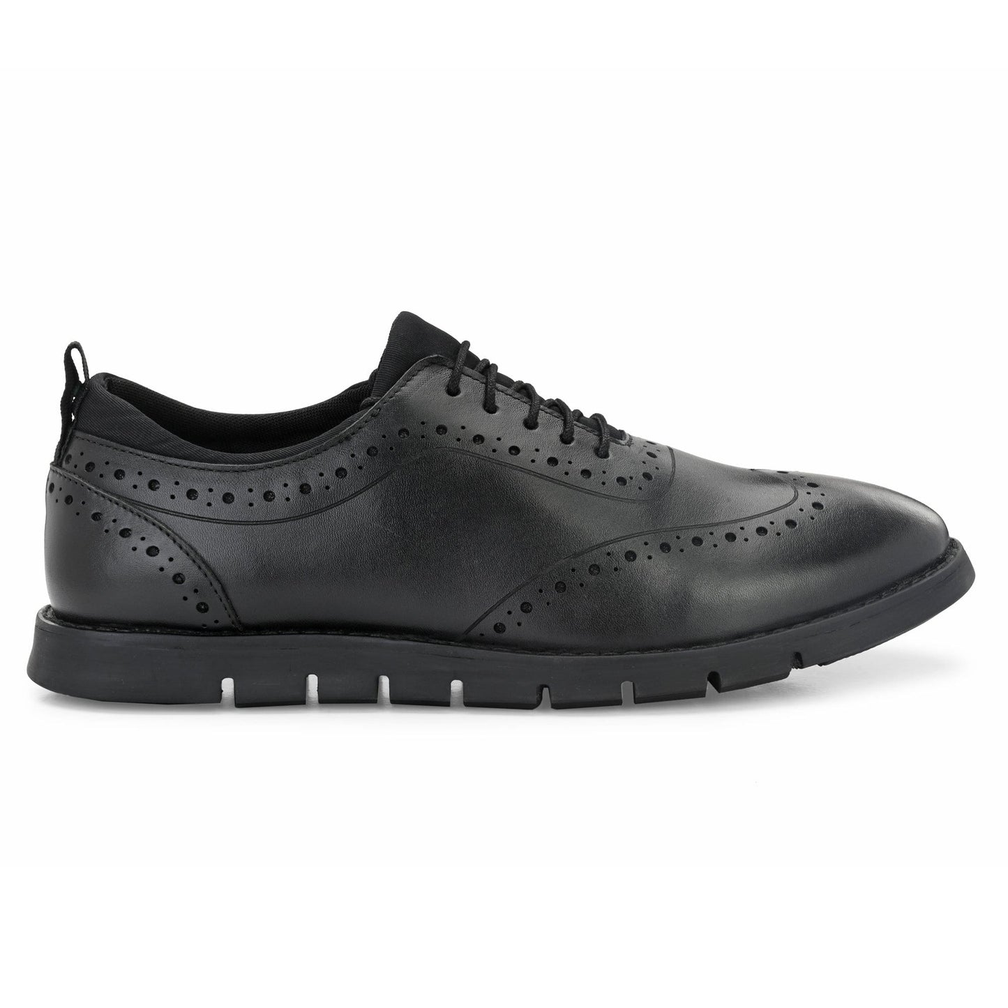 Legwork Brogue 2.1 Black Ultra Italian Leather Shoes