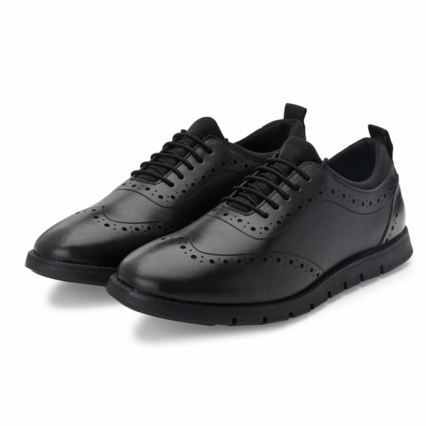 Legwork Brogue 2.1 Black Ultra Italian Leather Shoes