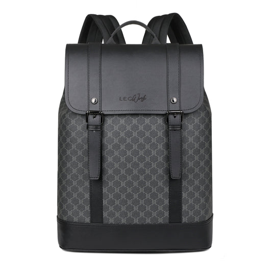 Legwork Legacy Luxe 25L Monogram Executive Laptop Backpack