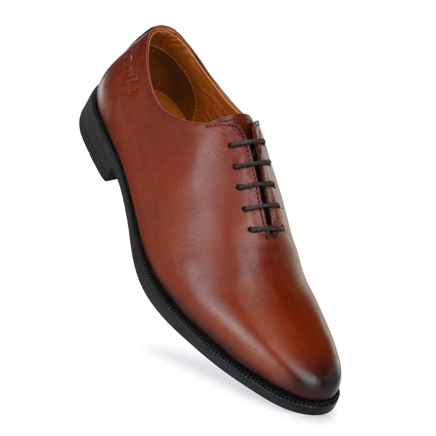 LEGWORK WHOLECUT BRITISH TAN CALF ITALIAN LEATHER DRESS SHOE