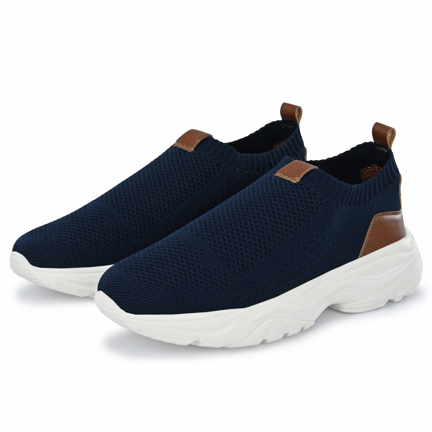 Legwork Ultra Navy Blue Comfortable ProKnit Sneakers Shoes made with 100% Recycled Plastic Bottles