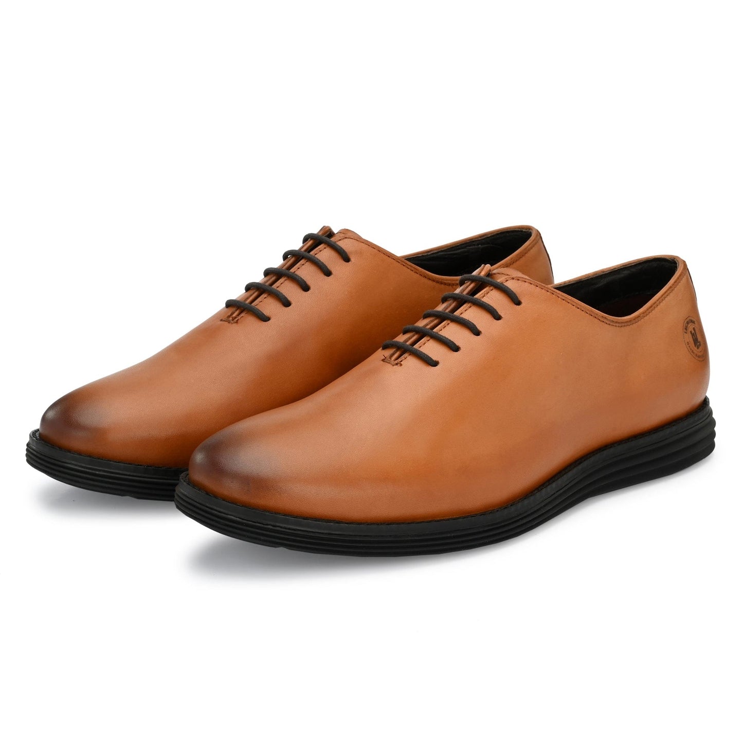 Legwork Wholecut Oxford 2.0 Tan Italian Leather Shoes