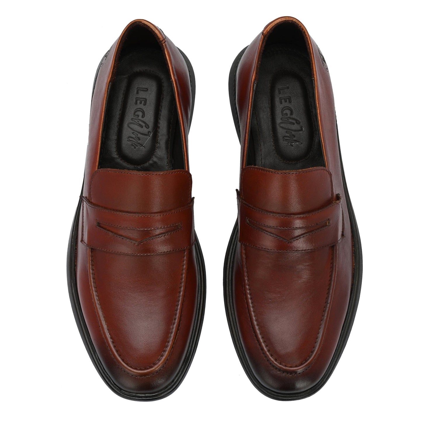 Legwork Loafer 2.0 Dark Tan Italian Leather Shoes