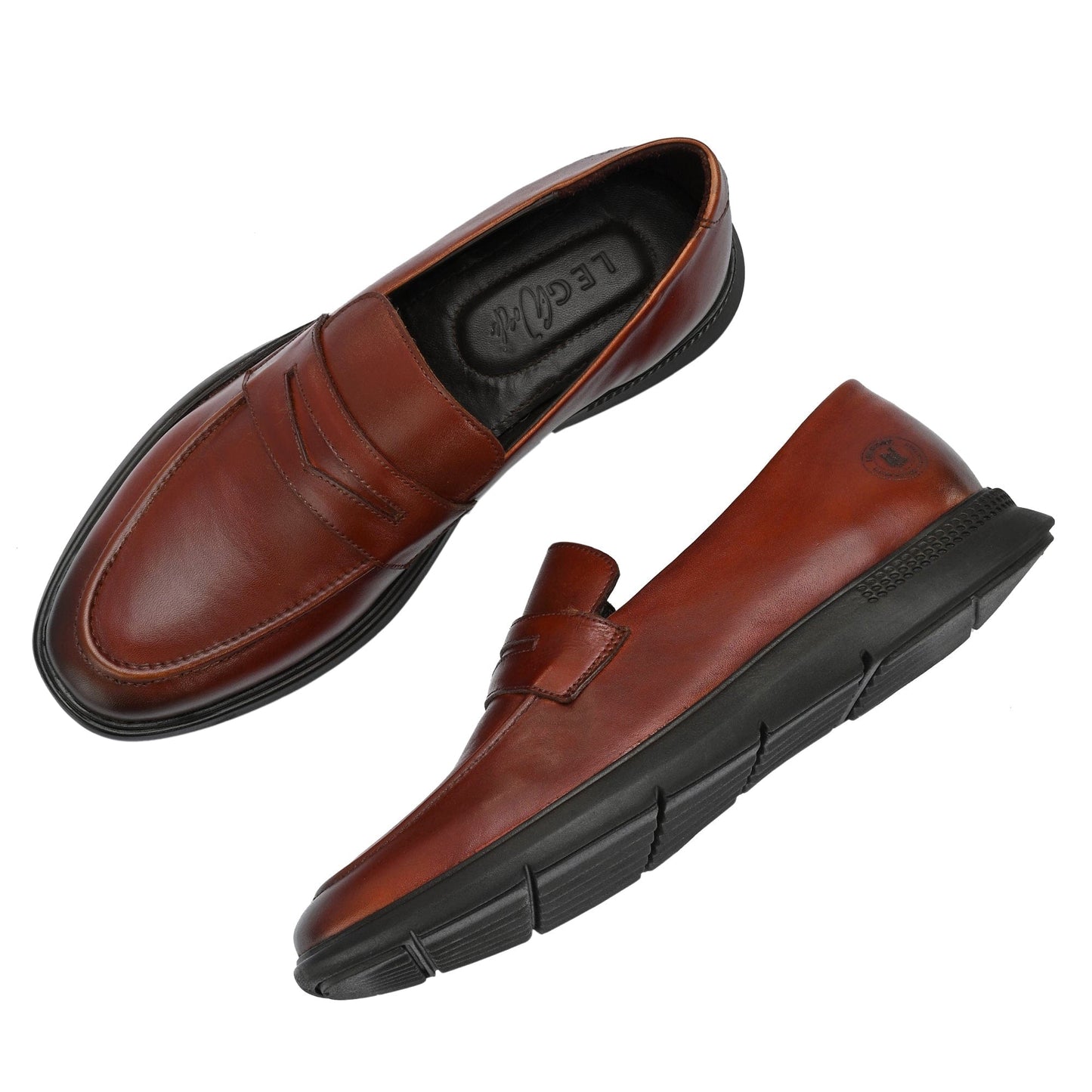 Legwork Loafer 2.0 Dark Tan Italian Leather Shoes