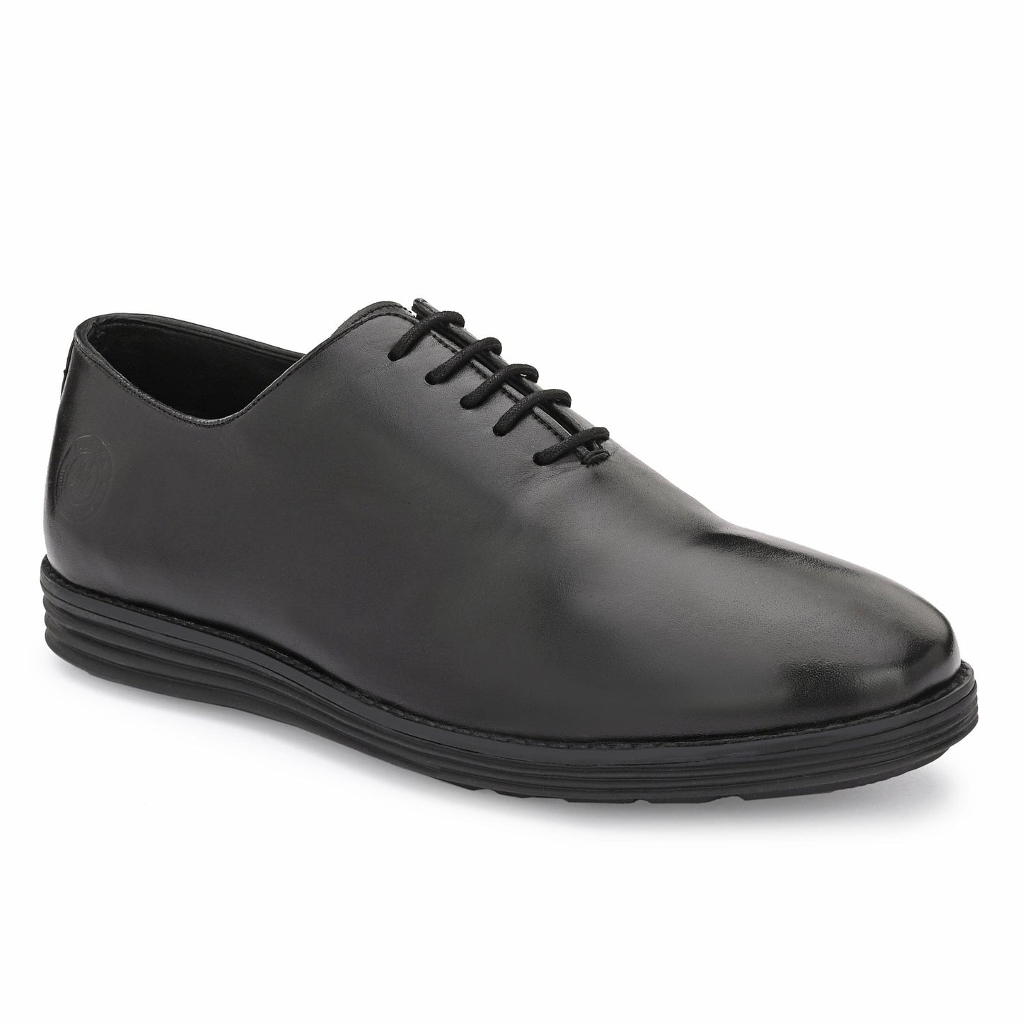 Legwork Wholecut Oxford 2.0 Black Italian Leather Shoes