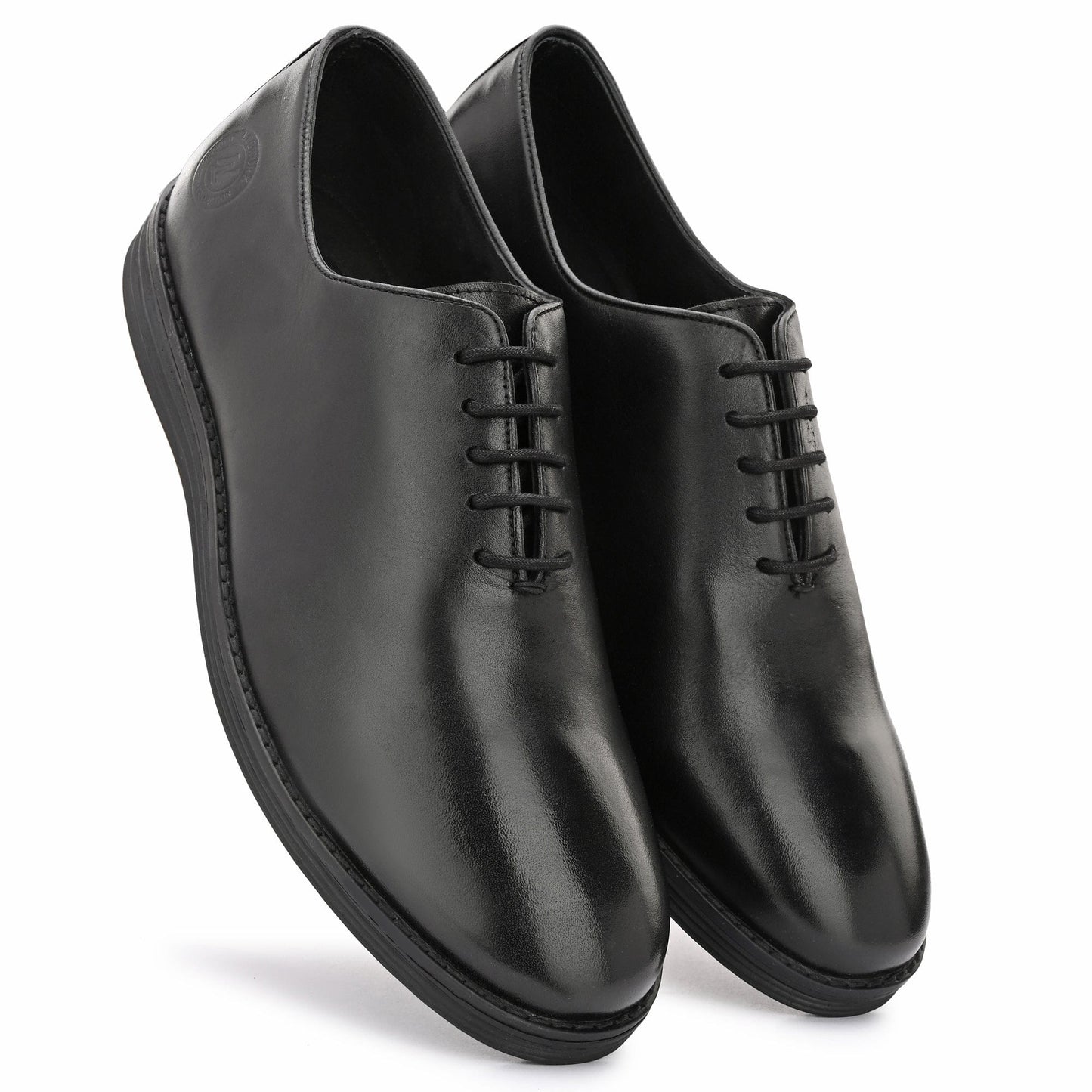 Legwork Wholecut Oxford 2.0 Black Italian Leather Shoes