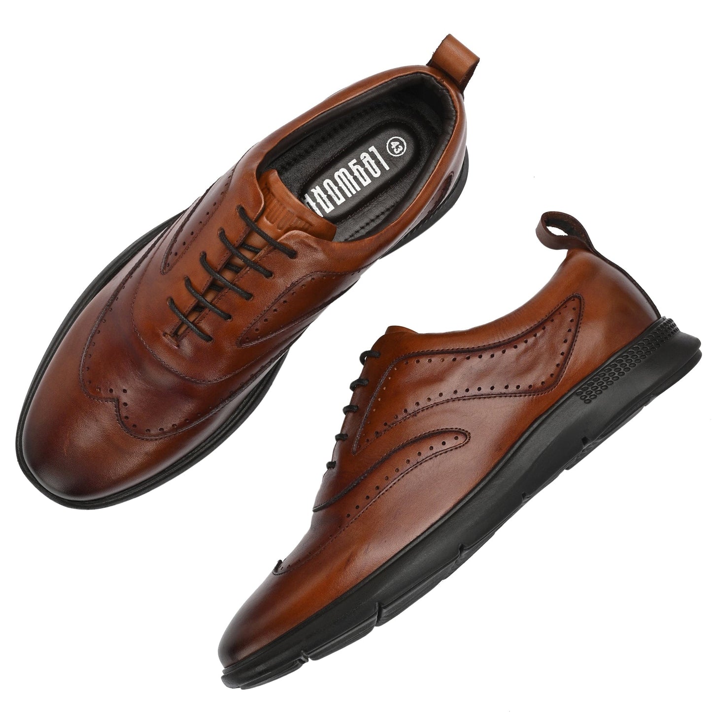 Legwork Classico Mocha Italian Leather Shoes