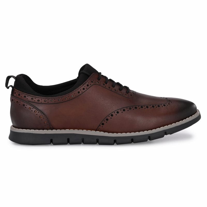 Legwork Brogue 2.1 Mocha Ultra Italian Leather Shoes